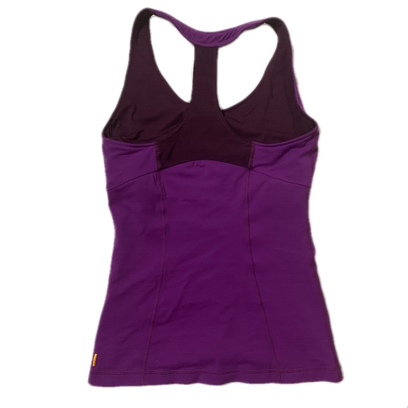 Purple/Magenta workout halter top - Picture 2 of 3